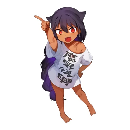 😀 Стикер «Jahy-sama» для Telegram