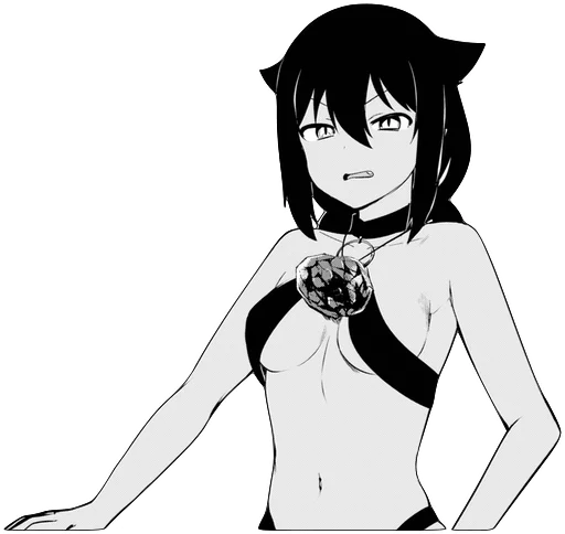 🤨 Стикер «Jahy-sama wa kujikenai» для Telegram