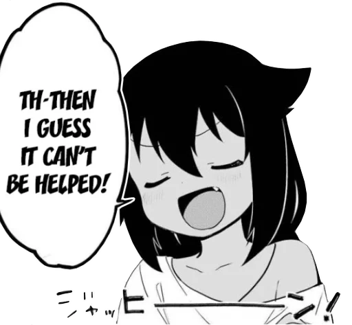 🙃 Стикер «Jahy-sama wa kujikenai» для Telegram