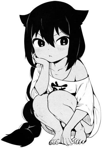 😗 Стикер «Jahy-sama wa kujikenai» для Telegram