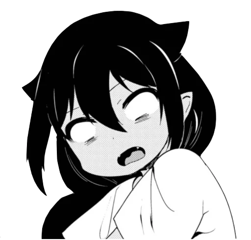 💀 Стикер «Jahy-sama wa kujikenai» для Telegram