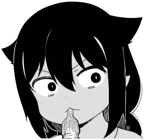 🤨 Стикер «Jahy-sama wa kujikenai» для Telegram