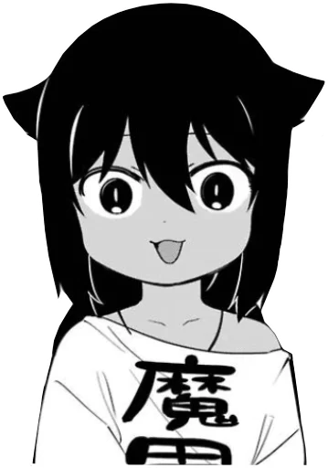 😯 Стикер «Jahy-sama wa kujikenai» для Telegram