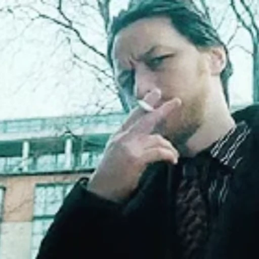 🚬 Стикер «Джеймс МакЭвой» для Telegram