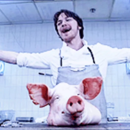 🐷 Стикер «Джеймс МакЭвой» для Telegram