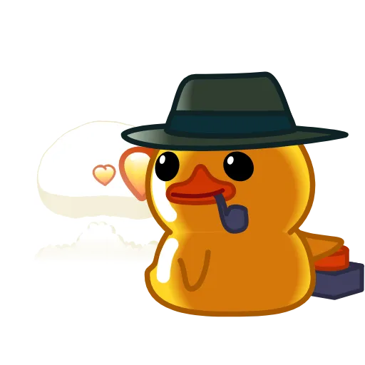 🚬 Стикер «Emoji Ducks» для Telegram