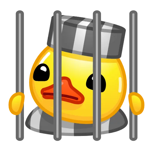 Стикерпак Emoji Ducks для Telegram