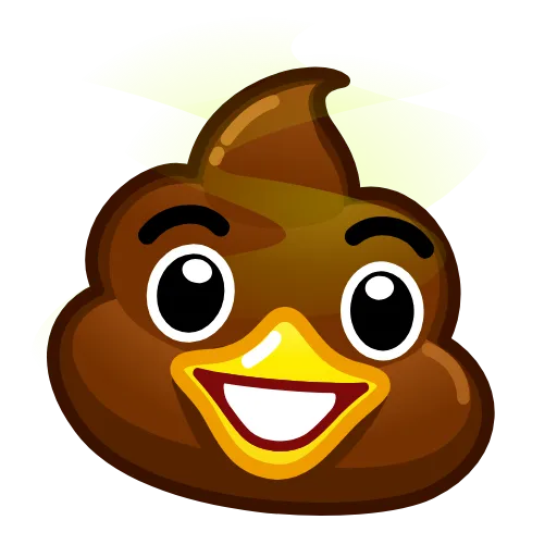 💩 Стикер «Emoji Ducks» для Telegram