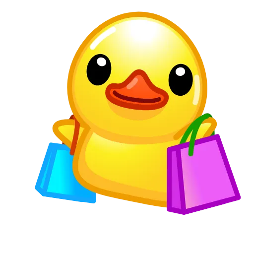 💸 Стикер «Emoji Ducks» для Telegram