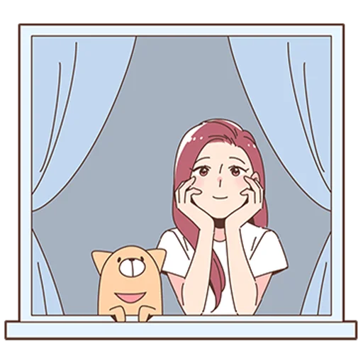🪟 Стикер «Джейн» для Telegram