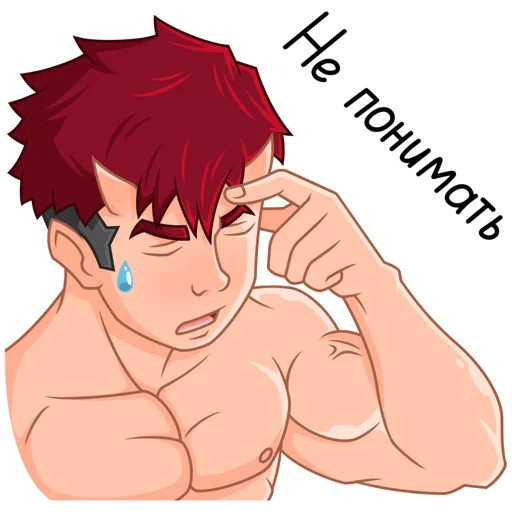 🤔 Стикер «Japanese Demon Yohei» для Telegram