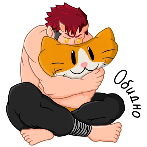 😒 Стикер «Japanese Demon Yohei» для Telegram