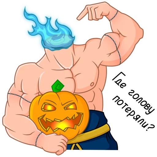 🎃 Стикер «Japanese Demon Yohei» для Telegram