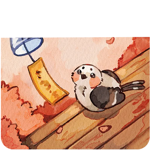 🐦‍⬛️ Стикер «Тори Без Текста» для Telegram