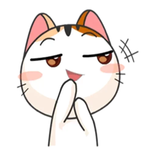 😏 Стикер «Японське Кошеня» для Telegram