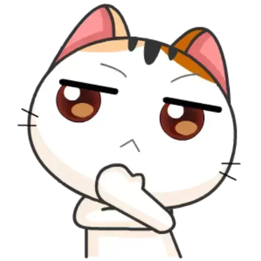 🤔 Стикер «Японське Кошеня» для Telegram