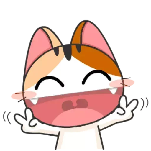 😄 Стикер «Японське Кошеня» для Telegram