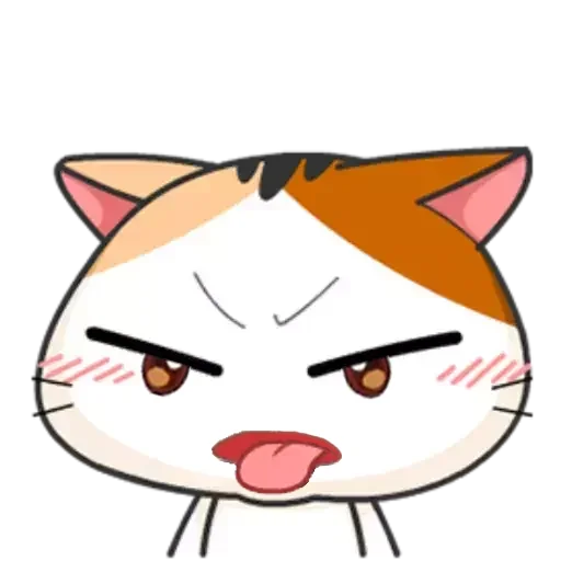 😞 Стикер «Японське Кошеня» для Telegram