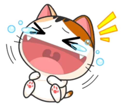 🐱 Стикер «Японская Кошечка» для Telegram