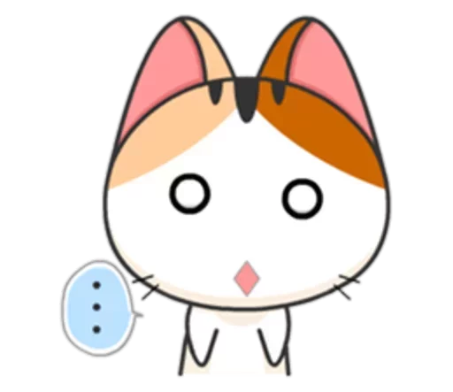 🐱 Стикер «Японская Кошечка» для Telegram