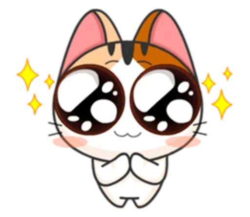 🐱 Стикер «Японская Кошечка» для Telegram