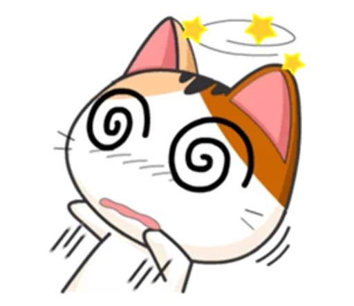 🐱 Стикер «Японская Кошечка» для Telegram