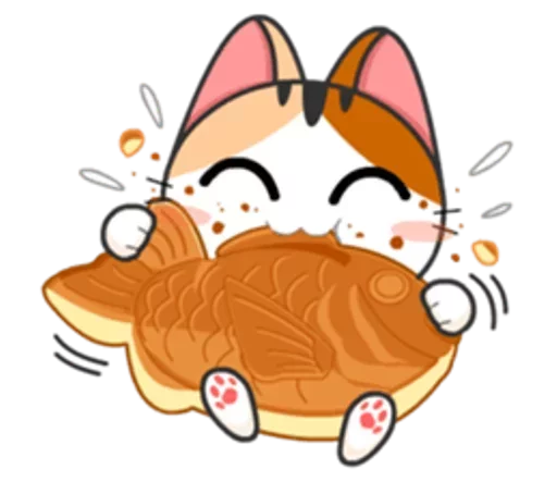 😼 Стикер «Японская Кошечка» для Telegram