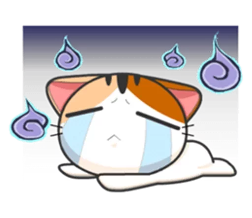 😿 Стикер «Японская Кошечка» для Telegram