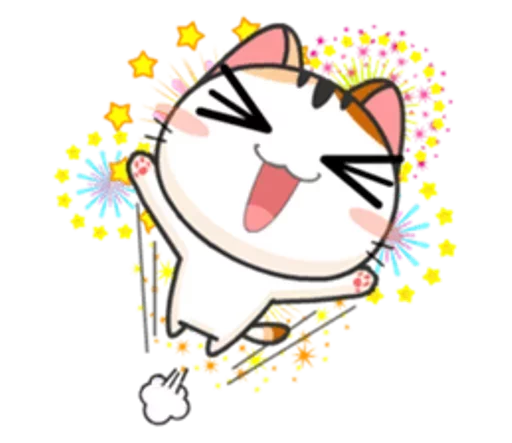 😺 Стикер «Японская Кошечка» для Telegram