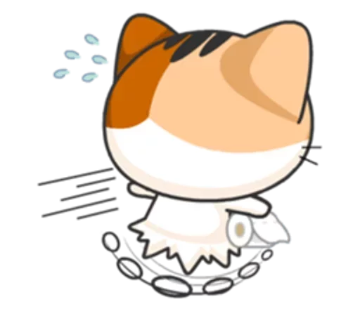🙀 Стикер «Японская Кошечка» для Telegram