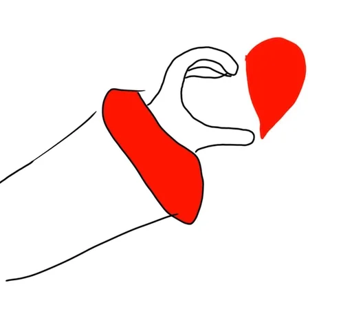 ❤️ Стикер «Японя» для Telegram