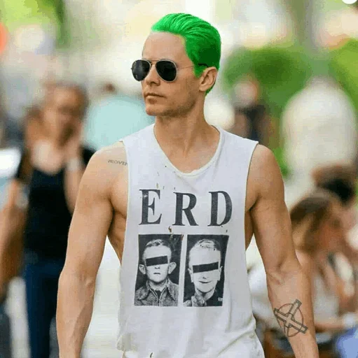 ✖️ Стикер «Джаред Лето Морбиус» для Telegram
