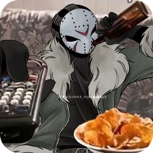 🍲 Стикер «Jason Forsaken» для Telegram