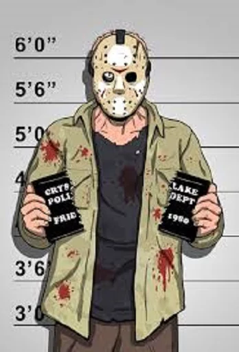 😑 Стикер «Mr.Voorhees» для Telegram
