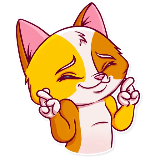 🤞 Стикер «Jaspurr» для Telegram
