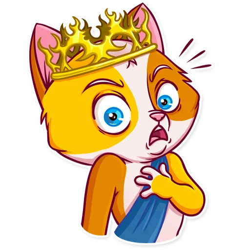 🤴 Стикер «Jaspurr» для Telegram