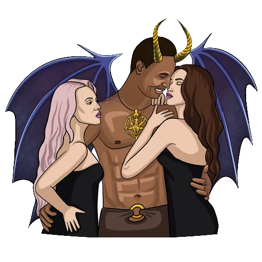 😈 Стикер «Jax Slayher» для Telegram