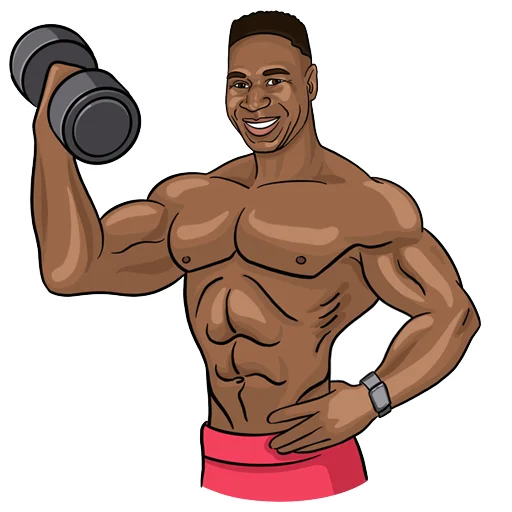 💪 Стикер «Jax Slayher» для Telegram