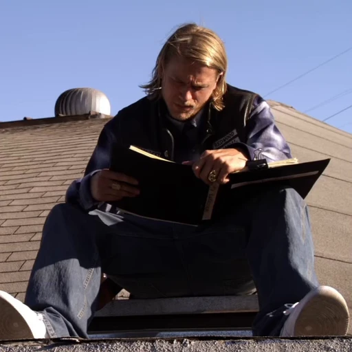 📖 Стикер «Jax Teller» для Telegram