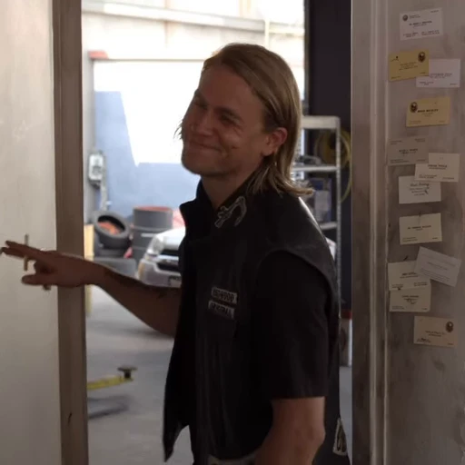 😏 Стикер «Jax Teller» для Telegram