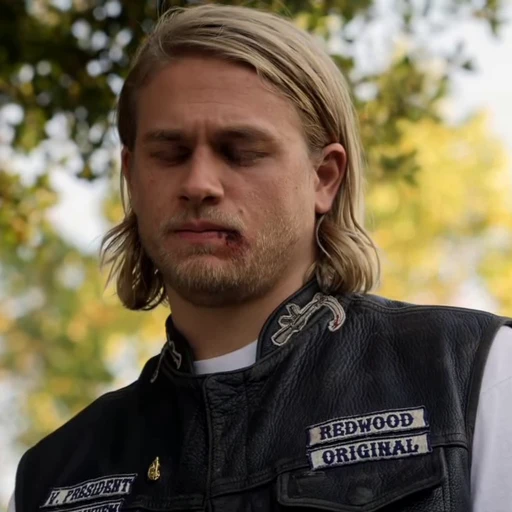😐 Стикер «Jax Teller» для Telegram