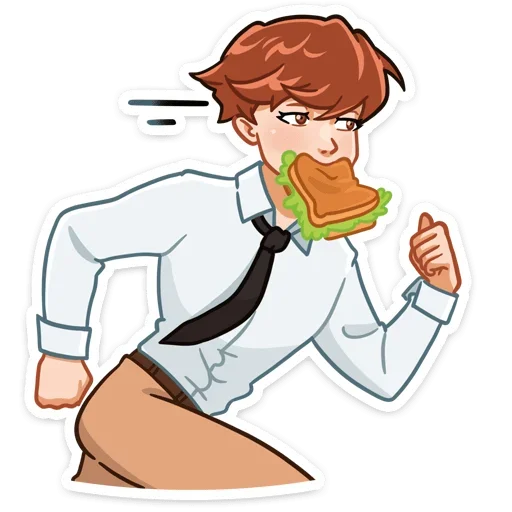 🏃‍♂ Стикер «Джей» для Telegram