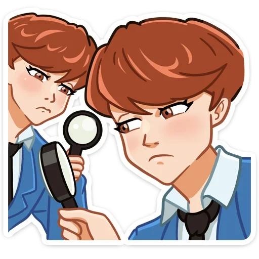 🔍 Стикер «Джей» для Telegram