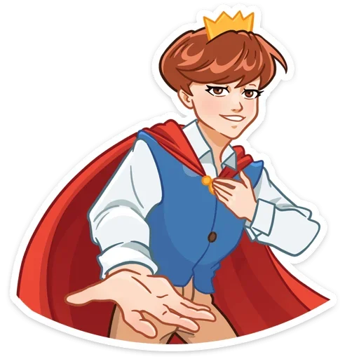 🤴 Стикер «Джей» для Telegram