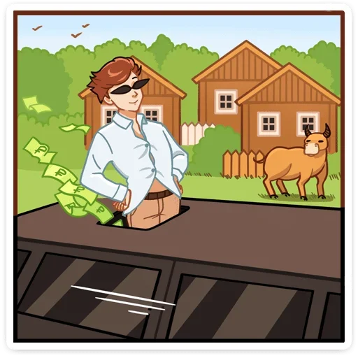 😎 Стикер «Джей» для Telegram