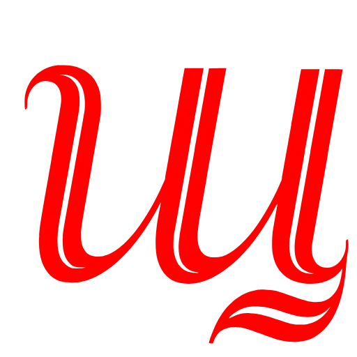 🔤 Эмодзи «Jazz Decor алый шрифт» для Telegram