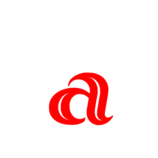 🔤 Эмодзи «Jazz Decor алый шрифт» для Telegram
