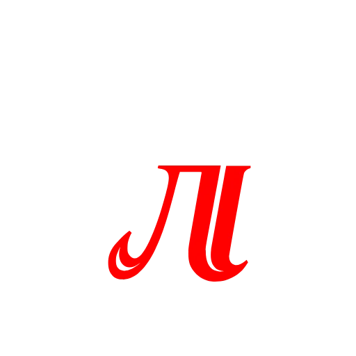 🔤 Эмодзи «Jazz Decor алый шрифт» для Telegram
