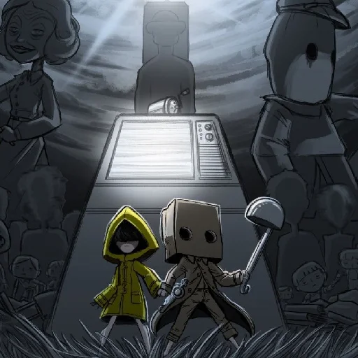 😲 Стикер «Little Nightmares» для Telegram