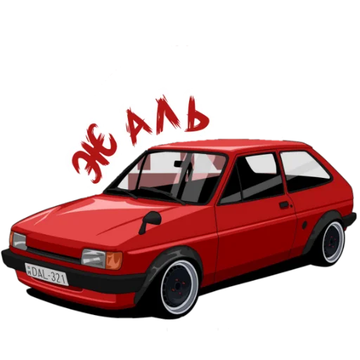 😩 Стикер «JDM Cars» для Telegram